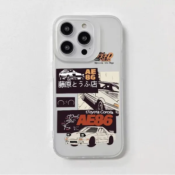 Fujiwara_Tofu_Delivery_?_AE86_Drift_Legend_iPhone_Case