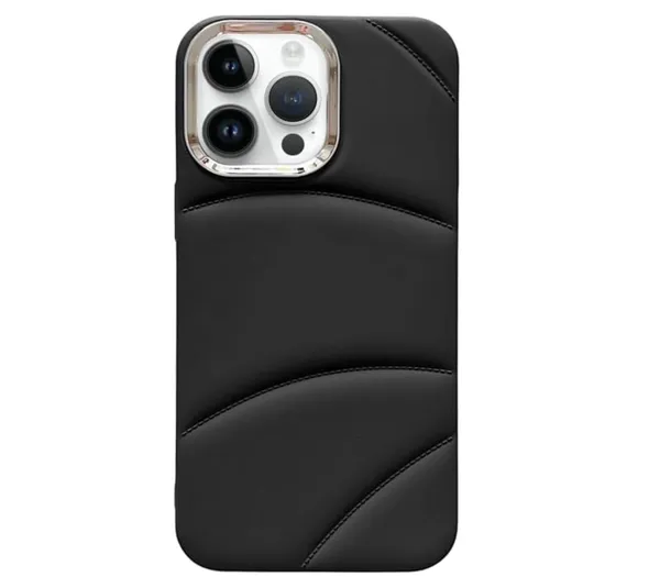 Velvet_touch_Soft_down_jacket_Puffer_Case_With_Apple_Logo_For_iPhone_Series