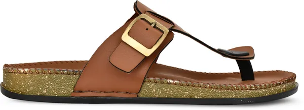 Tan_Premium_Synthetic_Leather_Flip_Flop_For_Men