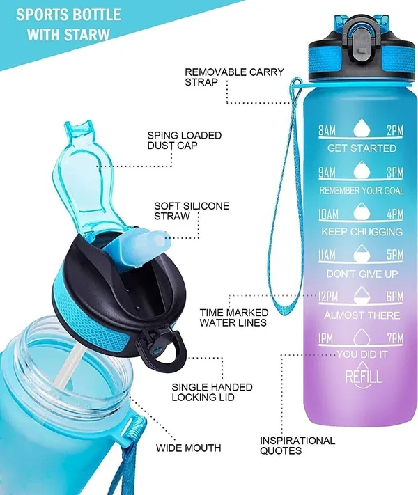 Multicolor_Leak_Proof_Water_Bottle_With_Straw_&_Time_Marker_(1L)