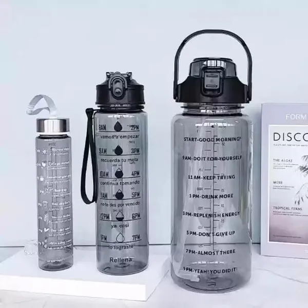 Pack_of_3_Leakproof_Unbrekabale_Travel_&_Gym_Big_Motivational_Time_Maker_Water_Bottle_(Black_&_Clear)