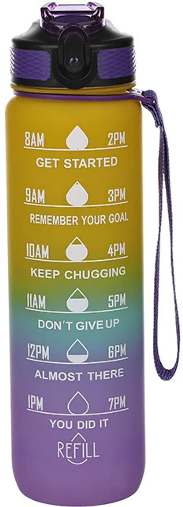 Unbreakable_Water_Bottle_1_L_With_Motivational_Time_Marker_(Yellow,_Blue_&_Purple)