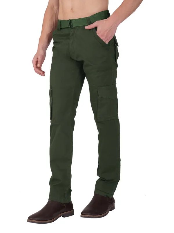 Dark_Green_Cotton_Regular_Fit_Cargo_For_Men