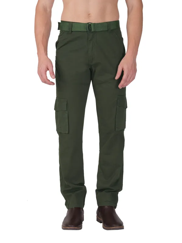 Dark_Green_Cotton_Regular_Fit_Cargo_For_Men