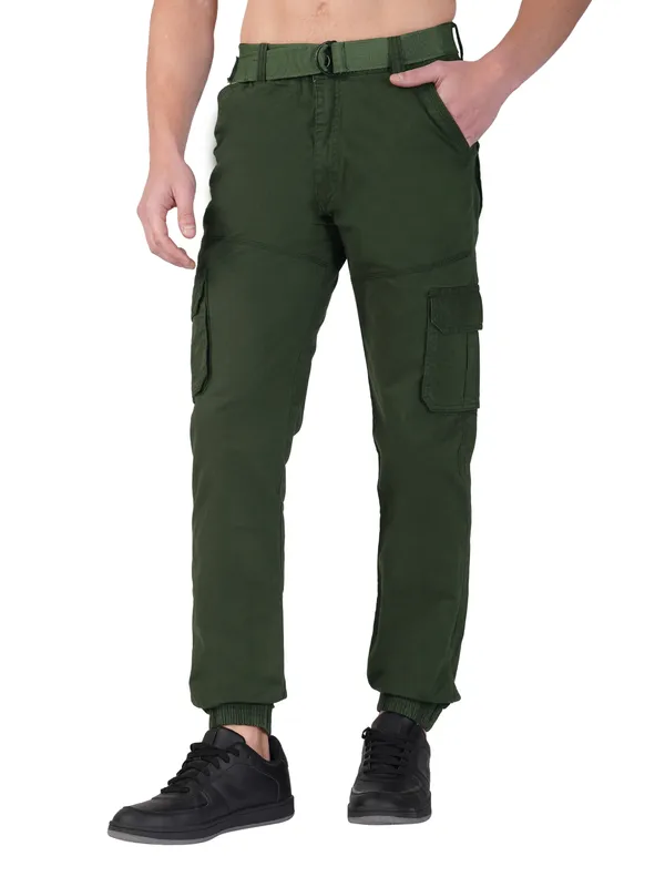 Dark_Green_Cotton_Regular_Fit_Cargo_For_Men
