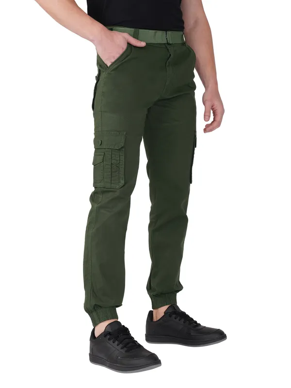 Dark_Green_Cotton_Regular_Fit_Cargo_For_Men