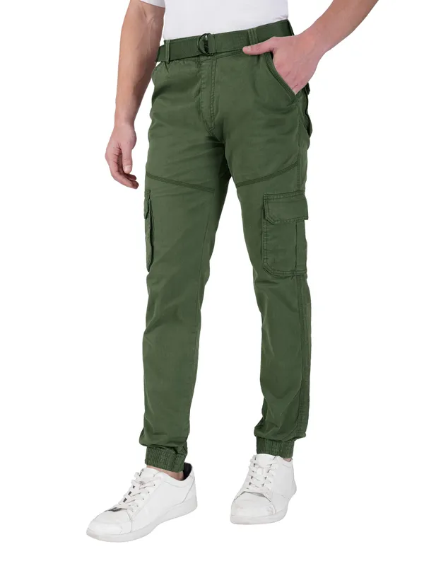 Light_Green_Cotton_Regular_Fit_Cargo_For_Men