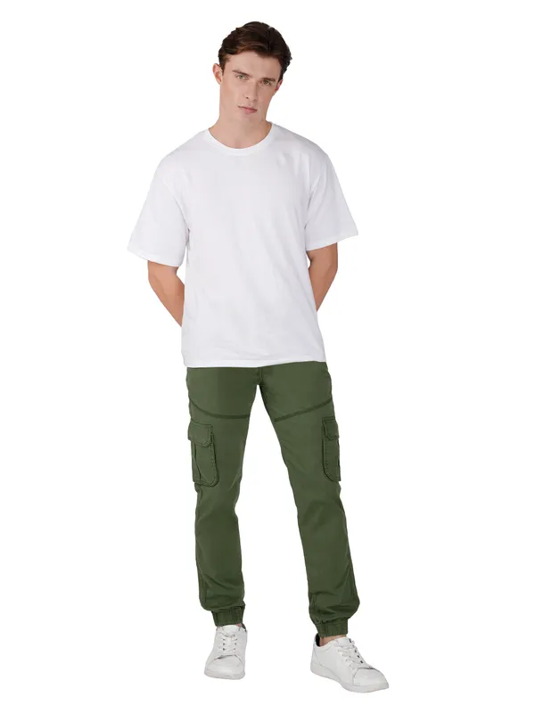 Light_Green_Cotton_Regular_Fit_Cargo_For_Men