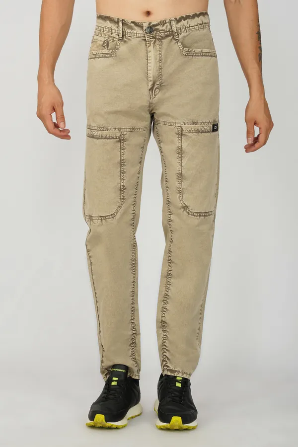 Beige_Cotton_Regular_Fit_Cargo_For_Men