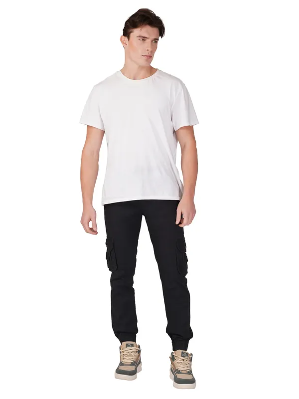 Black_Cotton_Regular_Fit_Cargo_For_Men