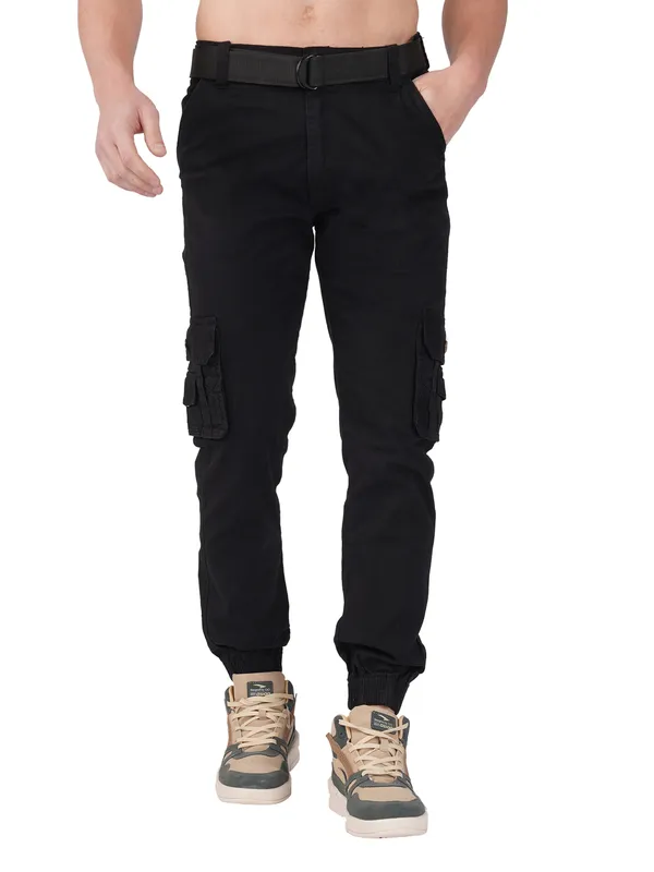 Black_Cotton_Regular_Fit_Cargo_For_Men