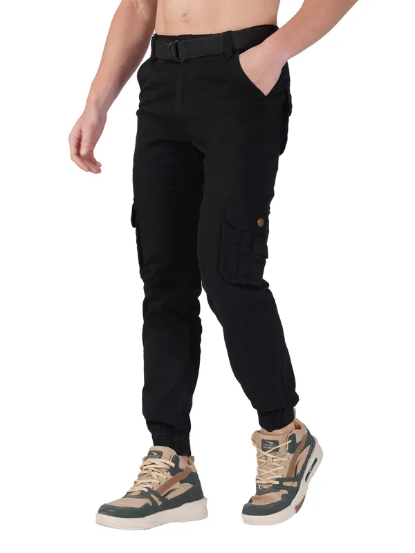 Black_Cotton_Regular_Fit_Cargo_For_Men