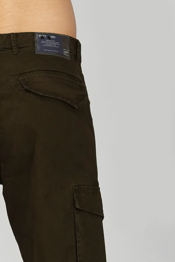 Brown_Cotton_Regular_Fit_Cargo_For_Men