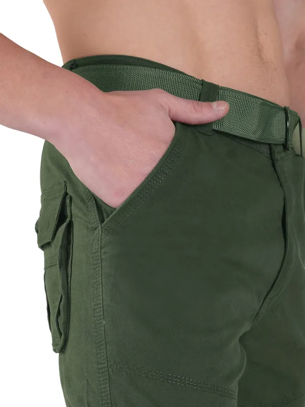 Green_Cotton_Regular_Fit_Cargo_For_Men