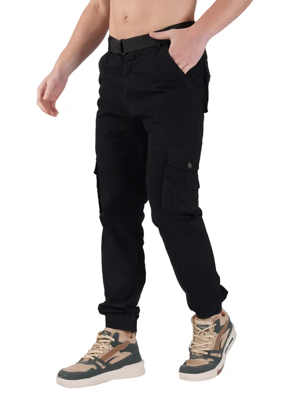Black_Cotton_Regular_Fit_Cargo_For_Men