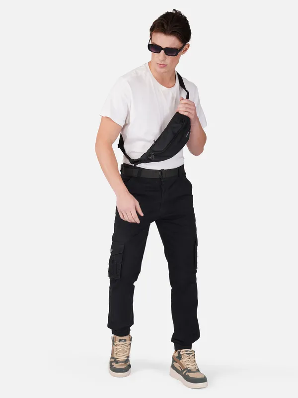 Black_Cotton_Regular_Fit_Cargo_For_Men