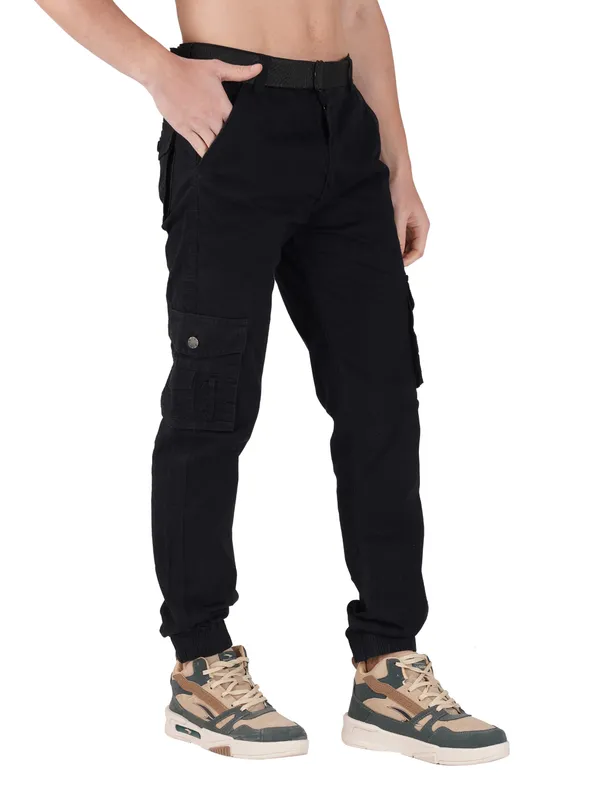 Black_Cotton_Regular_Fit_Cargo_For_Men