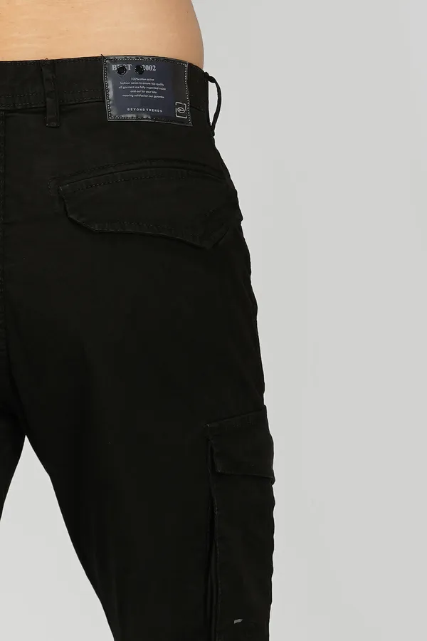 Black_Cotton_Regular_Fit_Cargo_For_Men