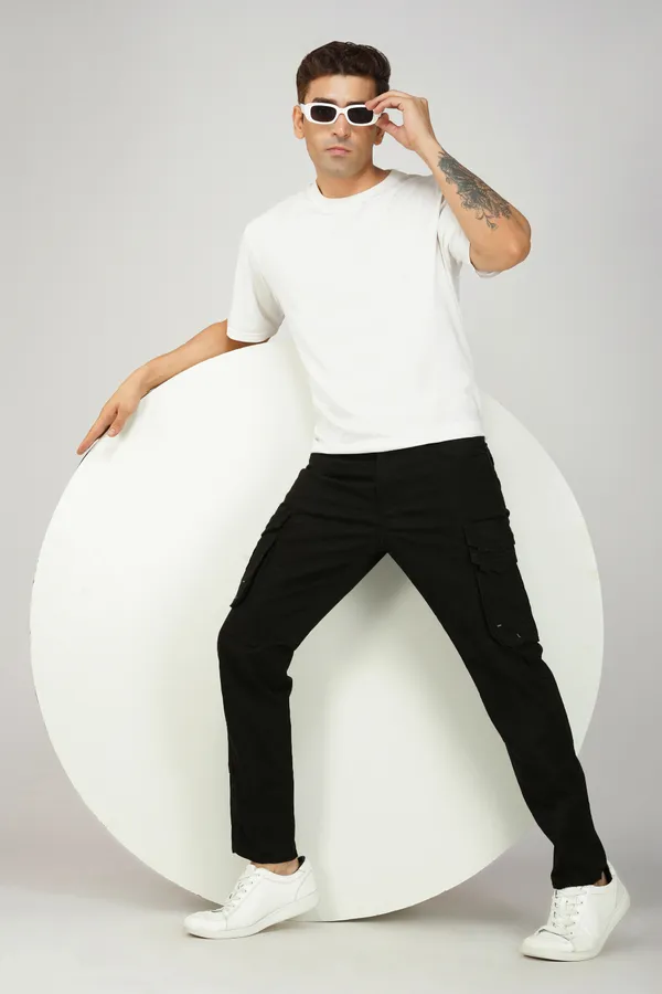 Black_Cotton_Regular_Fit_Cargo_For_Men