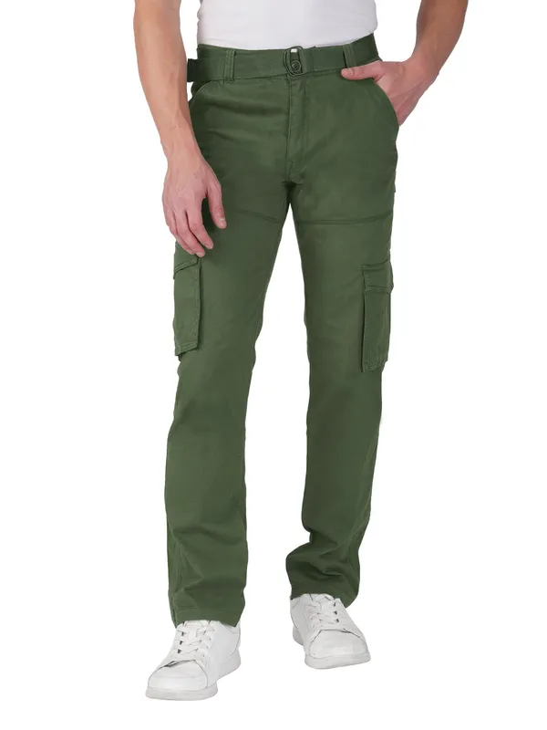 Light_Green_Cotton_Regular_Fit_Cargo_For_Men