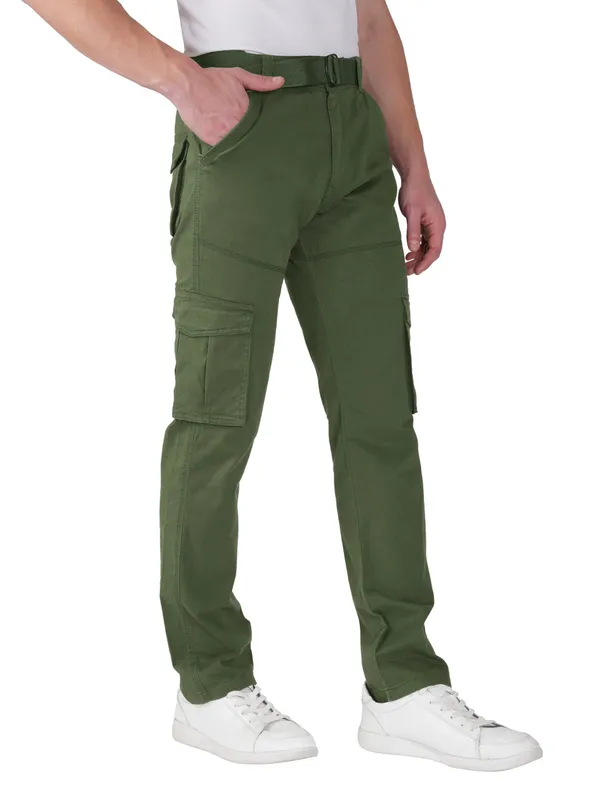 Light_Green_Cotton_Regular_Fit_Cargo_For_Men