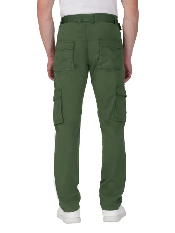 Light_Green_Cotton_Regular_Fit_Cargo_For_Men