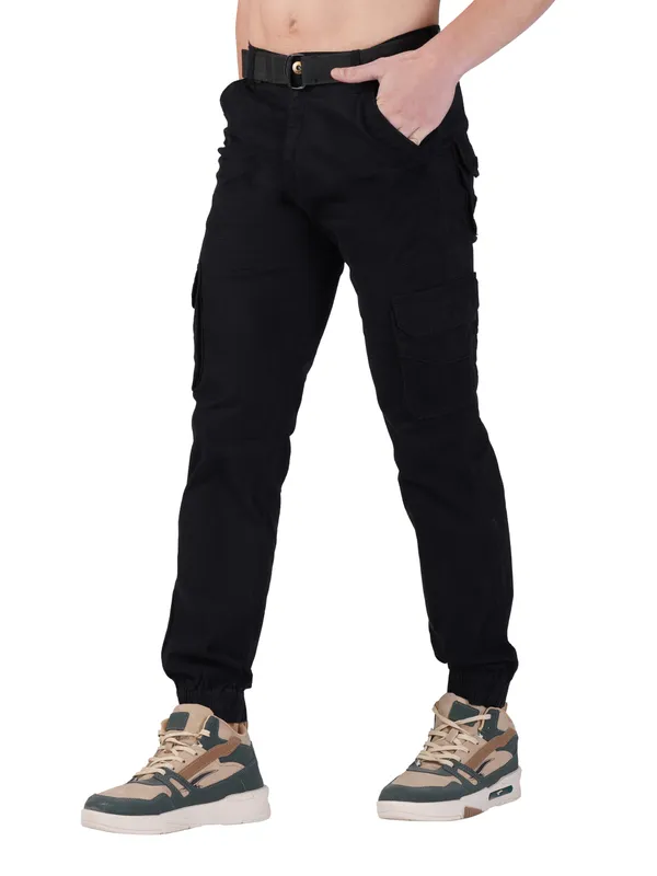 Black_Cotton_Regular_Fit_Cargo_For_Men