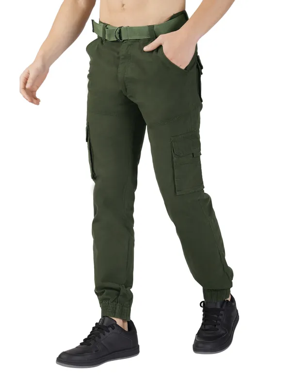 Dark_Green_Cotton_Regular_Fit_Cargo_For_Men