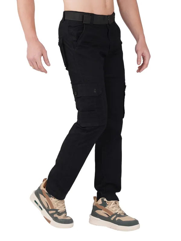 Black_Cotton_Regular_Fit_Cargo_For_Men