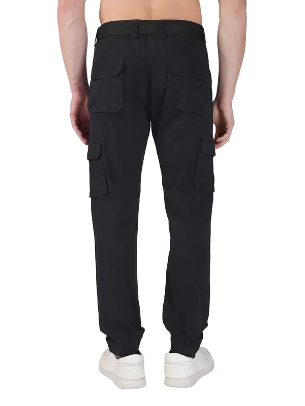 Black_Cotton_Regular_Fit_Cargo_For_Men