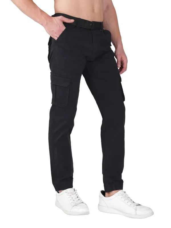 Black_Cotton_Regular_Fit_Cargo_For_Men