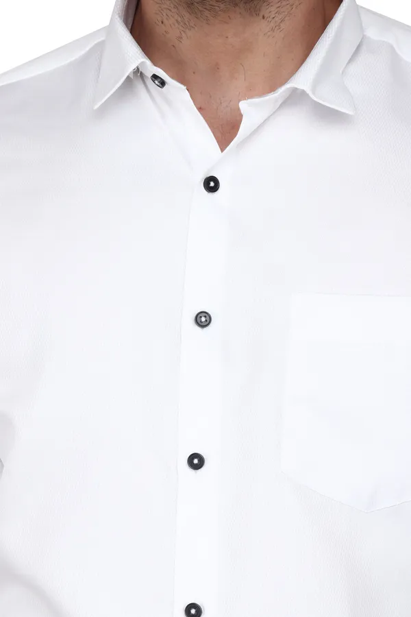 White_Classic_Cotton_Textured_Casual_Shirt_For_Men