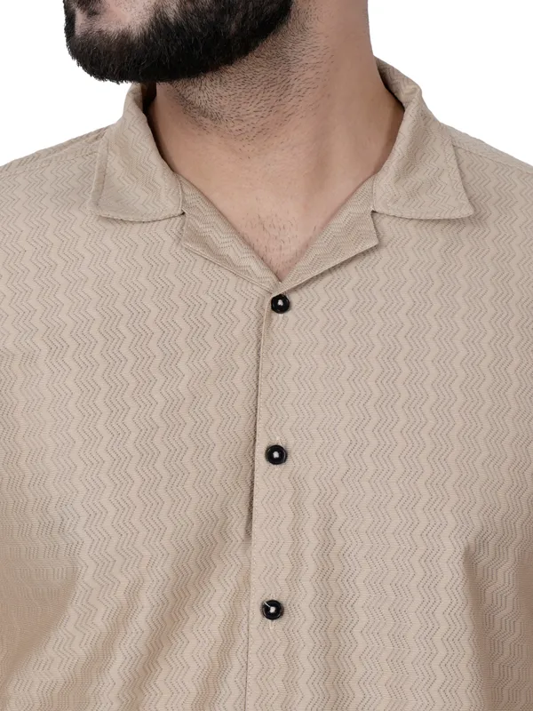 Light_Beige_Knitted_Casual_Shirt