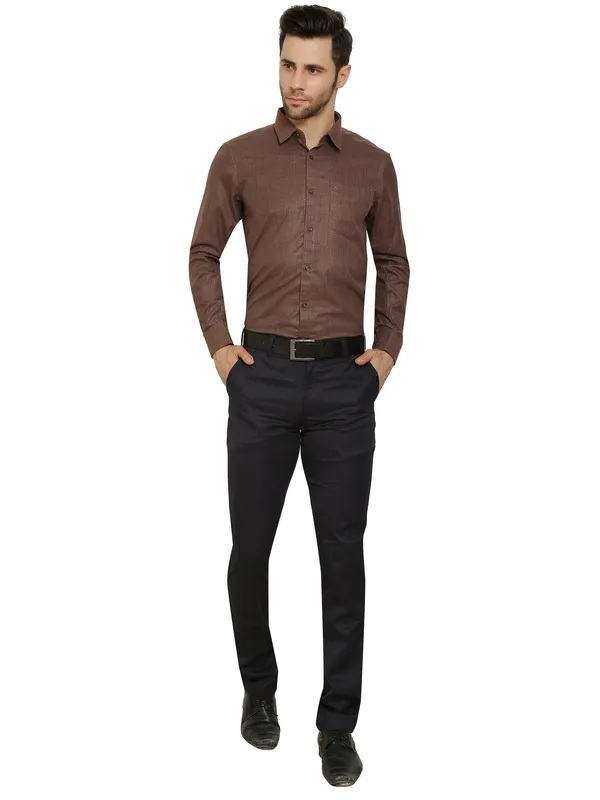 Brown_Classic_Cotton_Solid_Shirt_For_Men