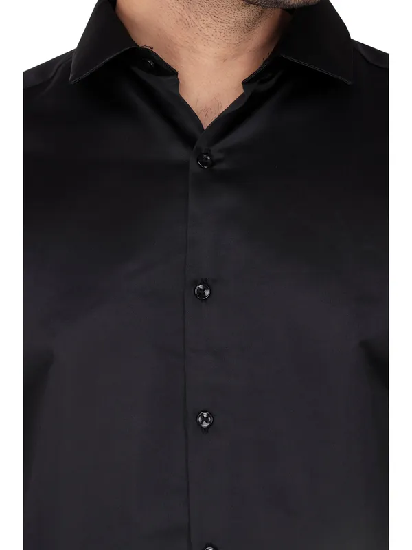 Black_Satin_Party_Wear_Shirt_For_Men