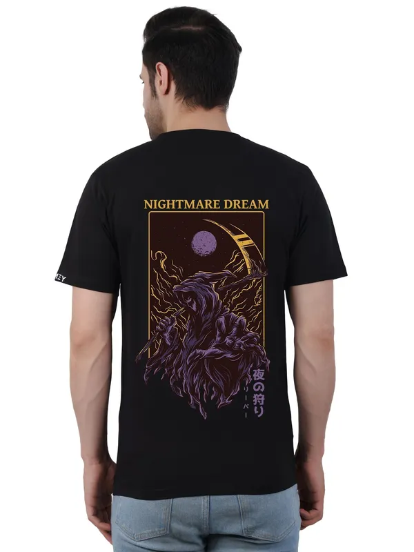 Black_Nightmare_Dream_Printed_100%_CottonTshirt_For_Men