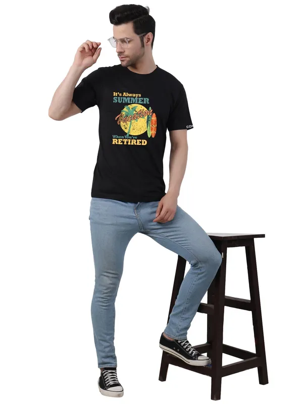 Black_Summer_Retired_Printed_Tee_For_Men