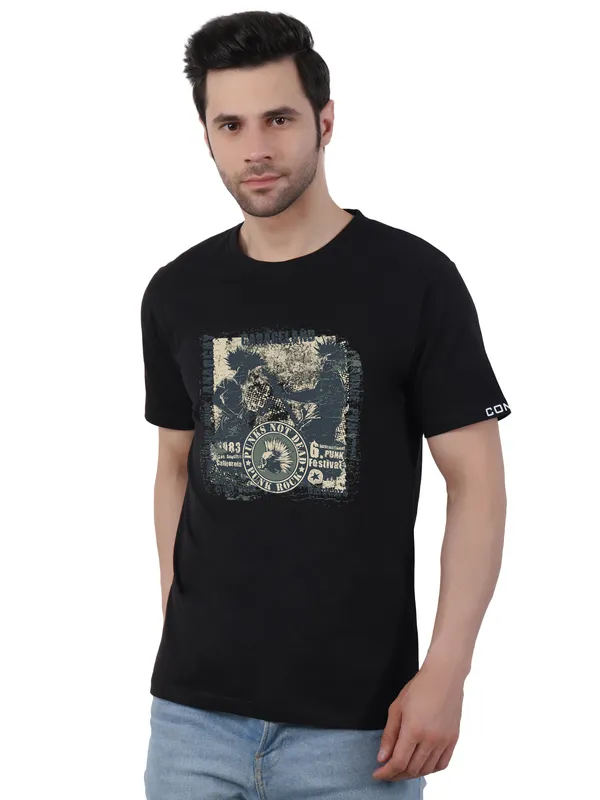 Black_Garage_Land_Printed_Tee_For_Men