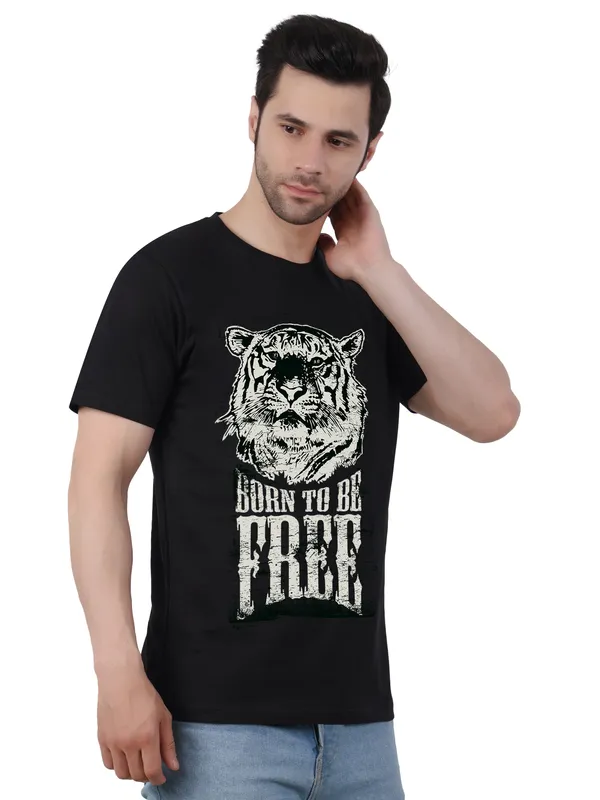 Black_Born_To_Be_Free_Printed_Tee_For_Men