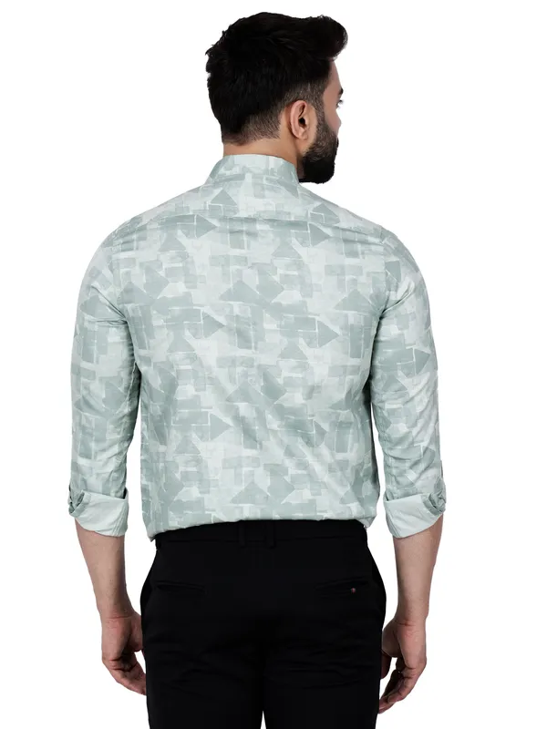 Airbrush_Green_Printed_Shirt