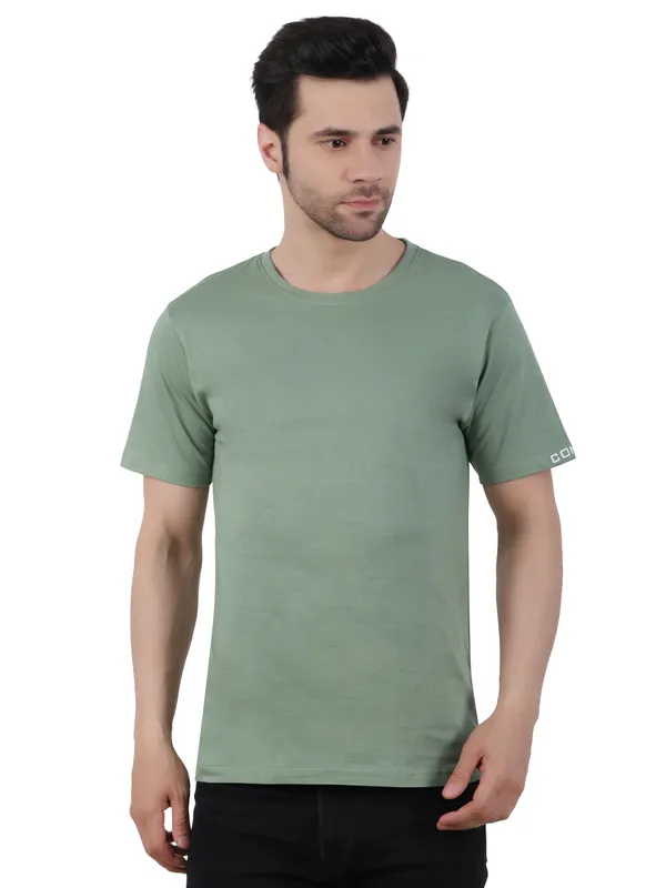 Sage_Green_Solid_Tee_For_Men