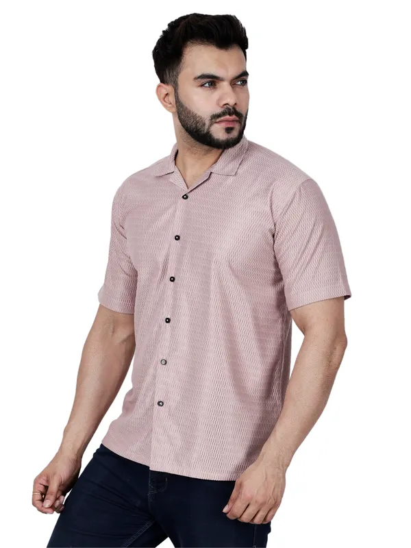 Light_Pink_Knitted_Casual_Shirt