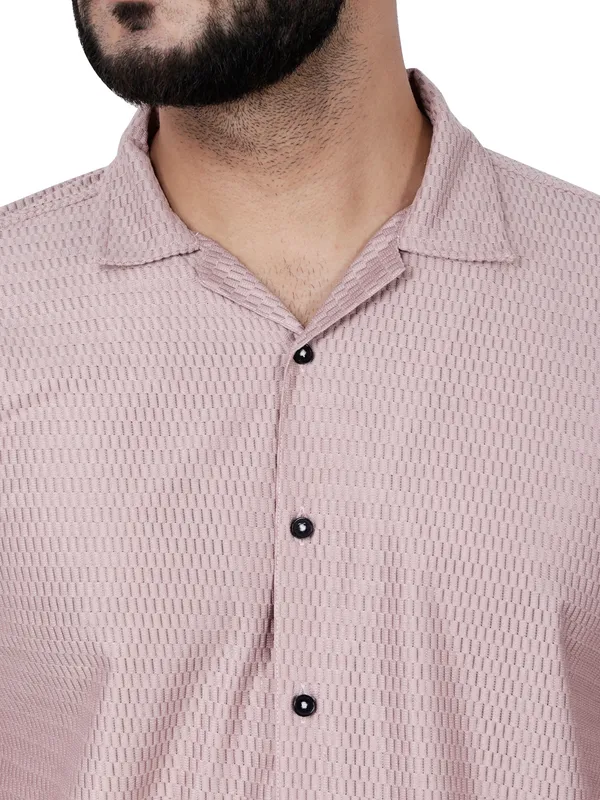Light_Pink_Knitted_Casual_Shirt