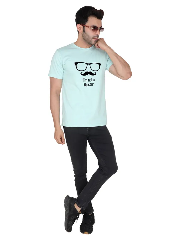 Mint_Green_Not_A_Hipster_Printed_Tee_For_Men