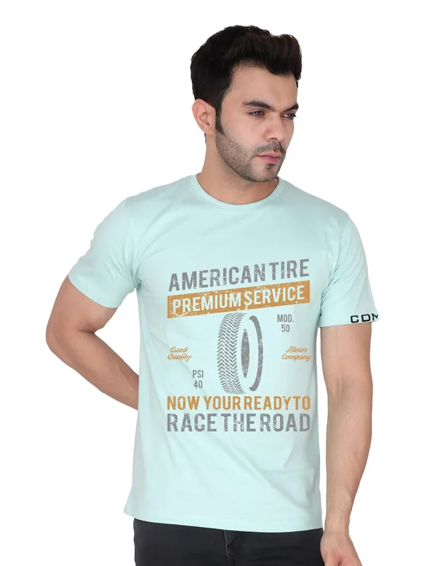 Mint_Green_Race_The_Road_Arctic_Printed_Tee_For_Men