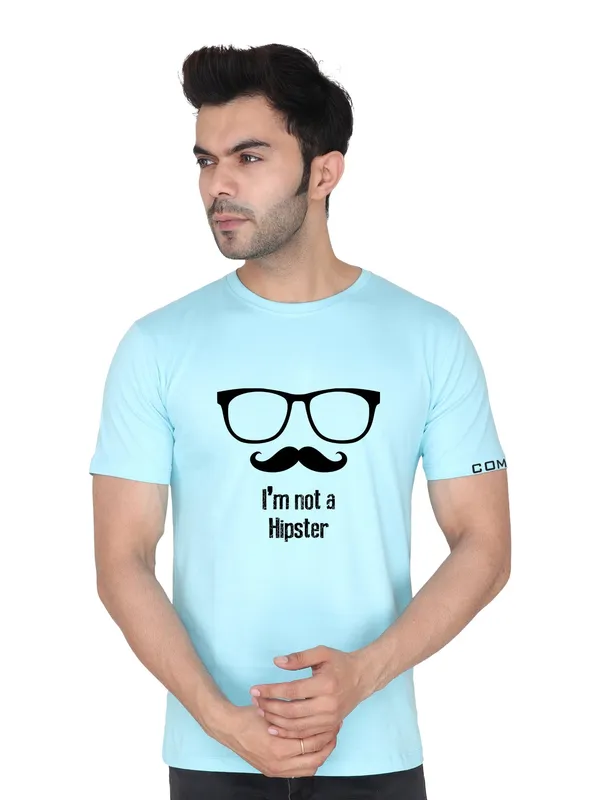Arctic_Blue_Not_A_Hipster_Printed_Tee_For_Men
