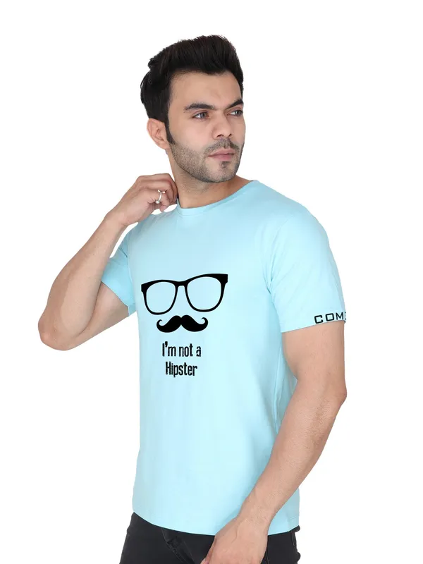 Arctic_Blue_Not_A_Hipster_Printed_Tee_For_Men