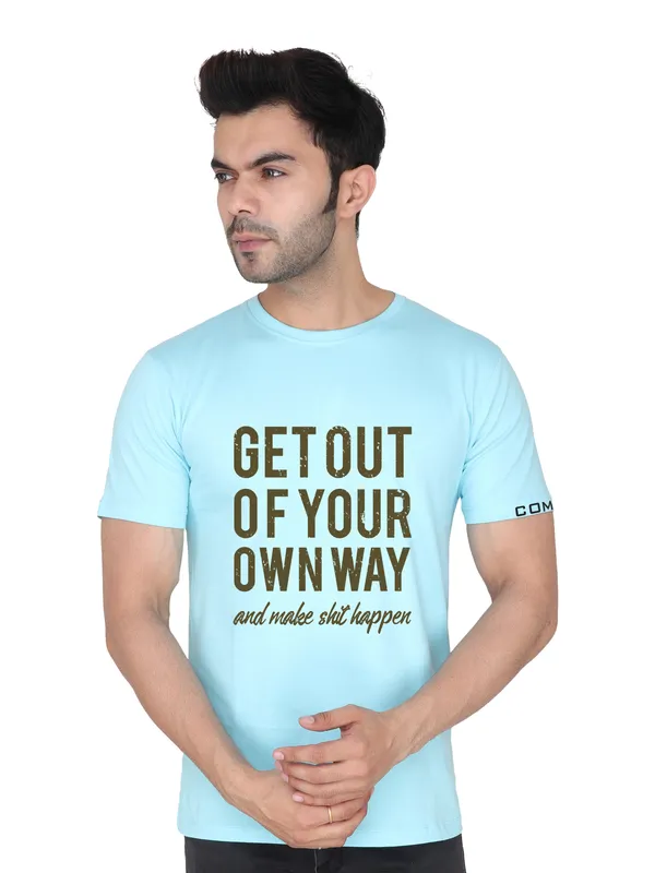 Arctic_Blue_Get_Out_Of_Your_Own_Way_Printed_Tee_For_Men
