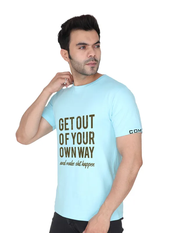 Arctic_Blue_Get_Out_Of_Your_Own_Way_Printed_Tee_For_Men