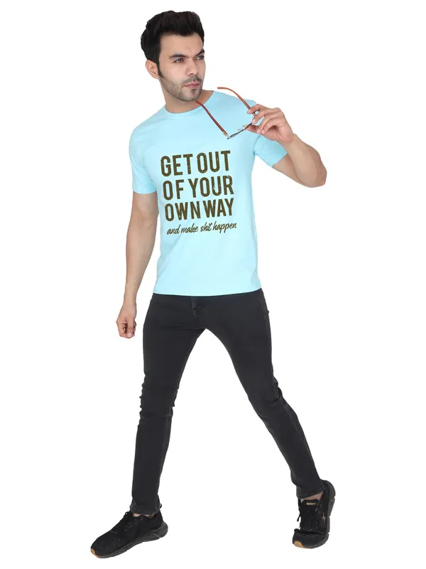 Arctic_Blue_Get_Out_Of_Your_Own_Way_Printed_Tee_For_Men